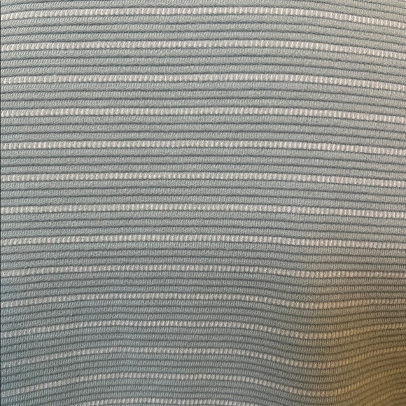 J.Jill Blue Striped Knit Oversized Tunic Dress w/ Pockets Size Small - Picture 6 of 8